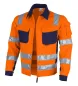Preview: Warnschutz Bundjacke Qualitex PRO WS warnorange/marine